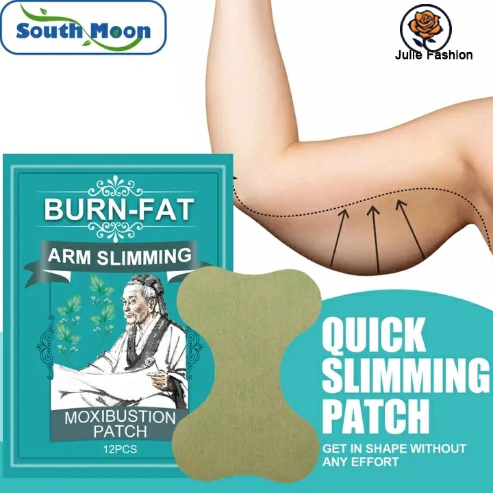 Chinese Herbal Burn-Fat Arm Slimming Patch – 12PCS/BOX
