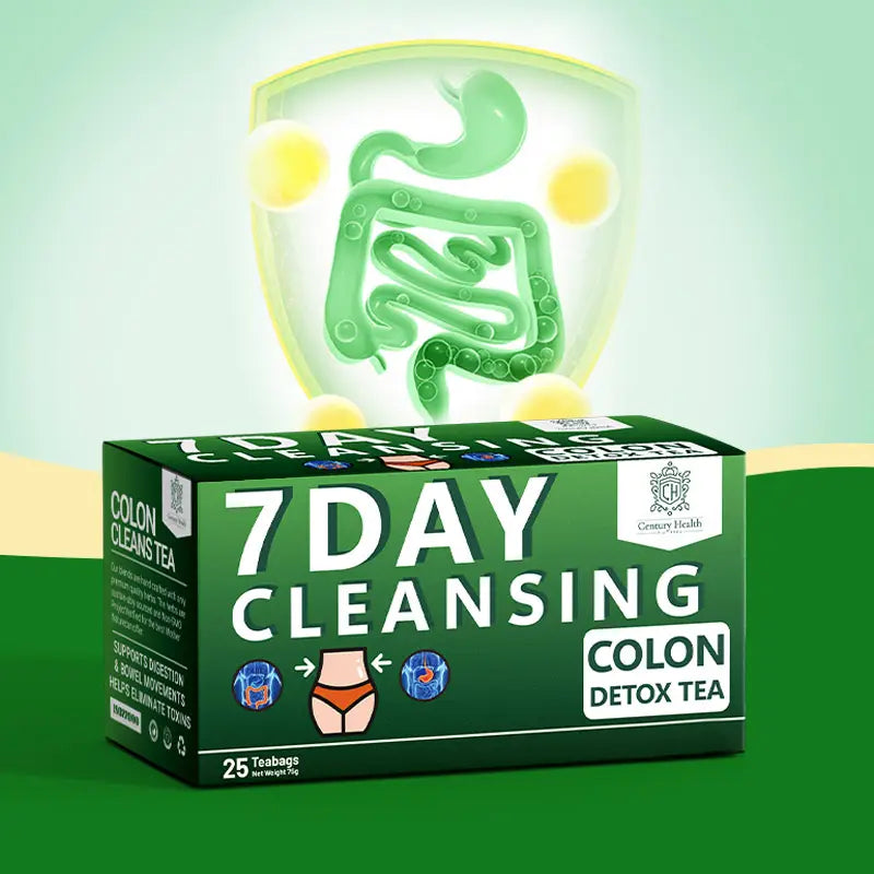 Colon Cleanser Detox Tea for Weight Flush – Eliminates Toxins & Supports Weight Loss - 25 Teabags