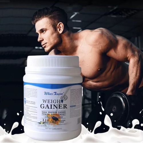 High Protein Power Gainer Supplement Powder - Unflavored Weight Gainer Powder - 450g