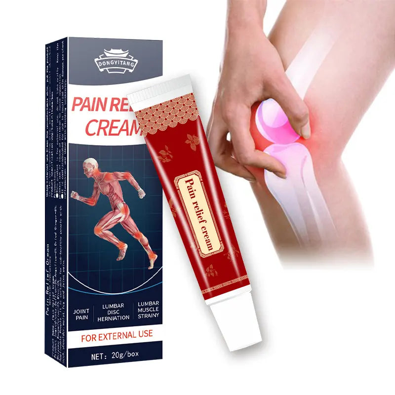 Pain Relief Cream - Joint & Muscle Therapy – Soothing Comfort for Back, Neck, Hands, Feet Rub - ( 2Pieces x 20g Each)