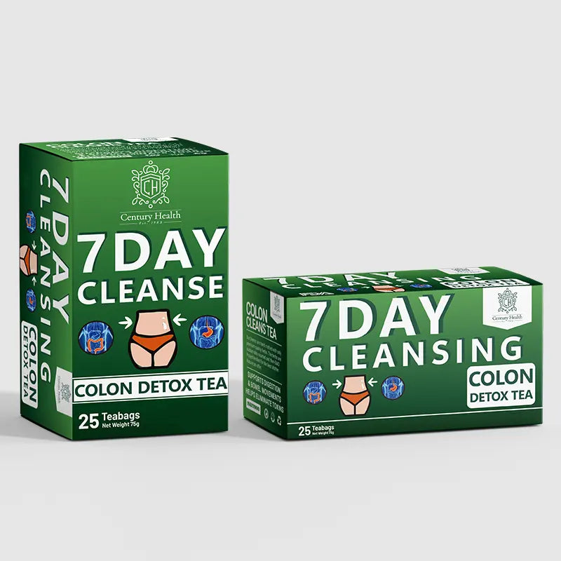 Colon Cleanser Detox Tea for Weight Flush – Eliminates Toxins & Supports Weight Loss - 25 Teabags