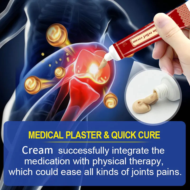 Pain Relief Cream - Joint & Muscle Therapy – Soothing Comfort for Back, Neck, Hands, Feet Rub - ( 2Pieces x 20g Each)