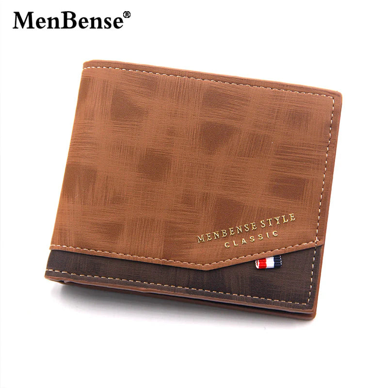 MenBense Multi-card Holder PU Leather Mens Wallet