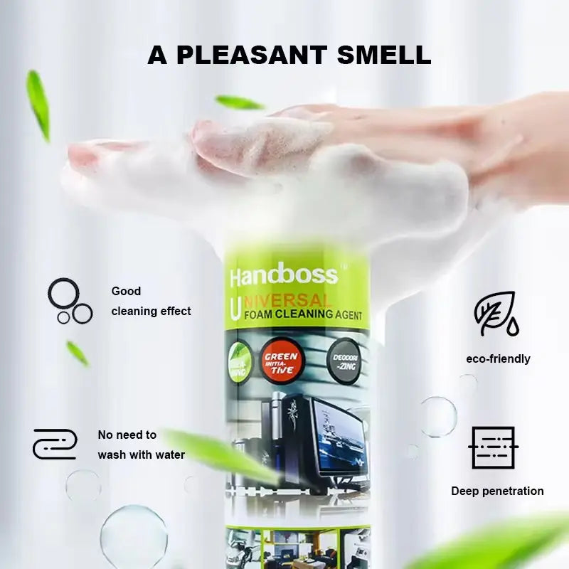 Multipurpose Foam Cleaning Agent - Versatile Cleaning Product for Automotive cleaning, Household surfaces & Industrial use for machinery and tools – 650mls