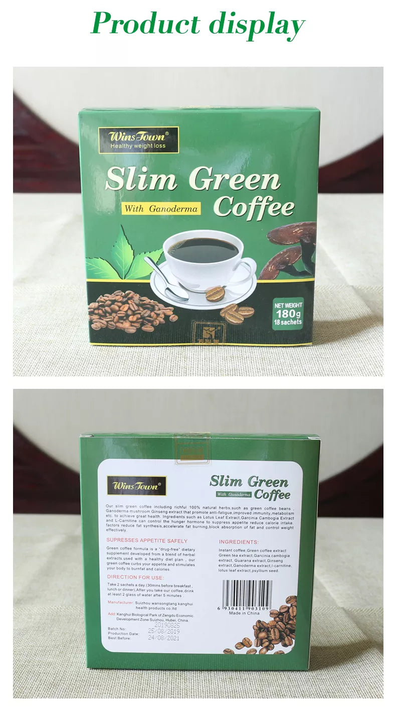 Organic Slim Green Coffee |Natural Weight Loss Coffee