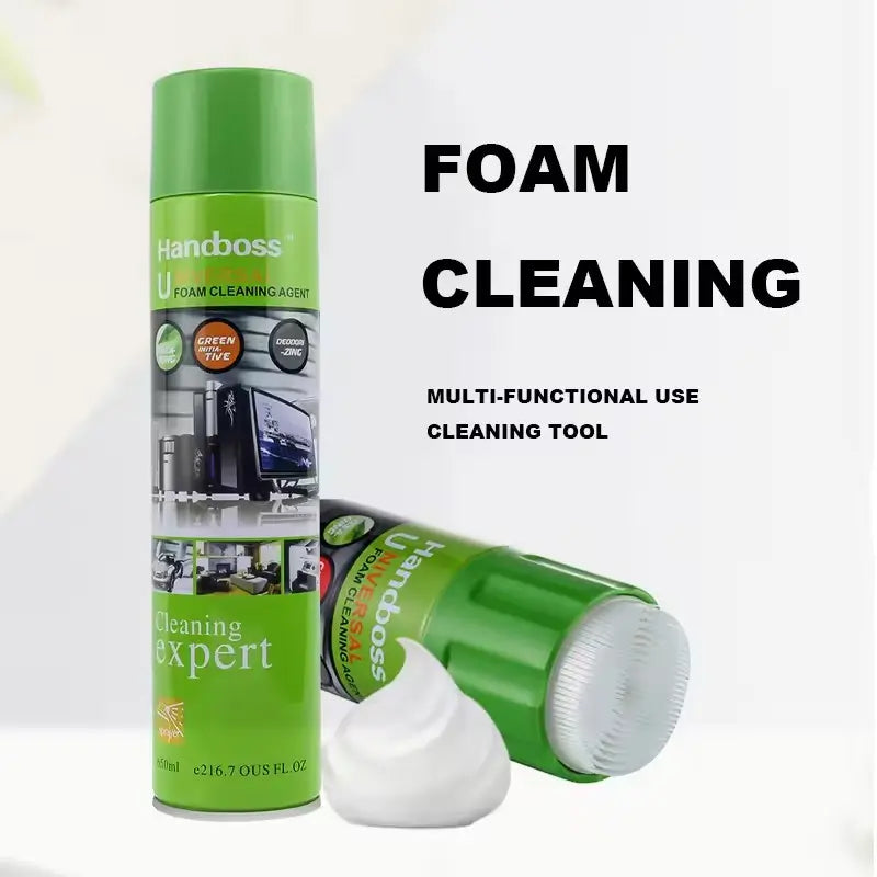 Multipurpose Foam Cleaning Agent - Versatile Cleaning Product for Automotive cleaning, Household surfaces & Industrial use for machinery and tools – 650mls