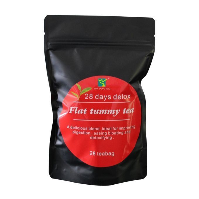 28 Days Detox and Flat Tummy Tea | Herbal Tea for Detoxification, Bloating, and Healthy Digestion
