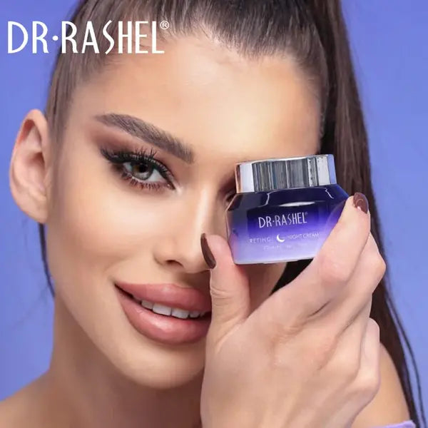 Dr. Rashel Vitamin C & Retinol 2 in 1 Cream - 2 in 1 Day & Night Cream Combo -Daytime Brightening & Night-time Anti-Aging Cream (Pack of 2, 50g Each)