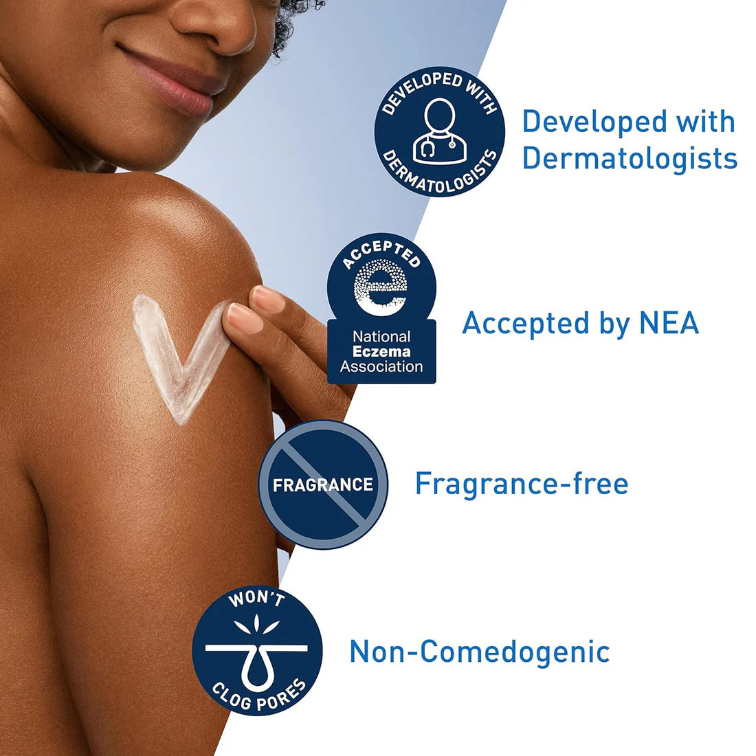 CeraVe Moisturizing Cream - Face & Body Moisturizer for Dry Skin with Hyaluronic Acid and Ceramides | Fragrance Free - (454g)