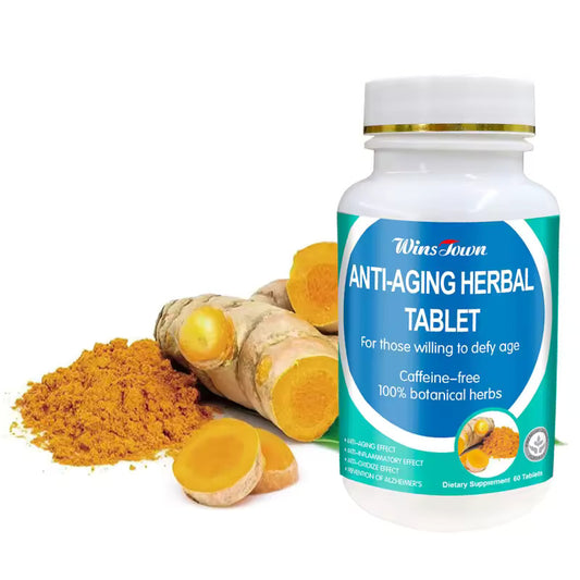 Anti-Aging Herbal Supplements | Collagen Booster, Natural Antioxidant, Promotes Hair Health & Immune Support