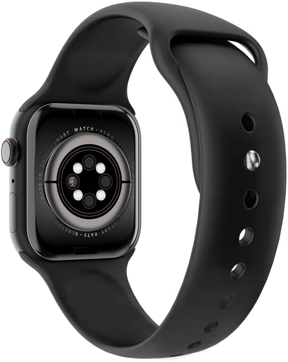 C900 Pro Max SmartWatch | Compatible with iOS and Android. Tracker for Health, Fitness, Running, Sleep Cycles, Monitor Heart Rate/Blood Oxygen...With Extra Straps
