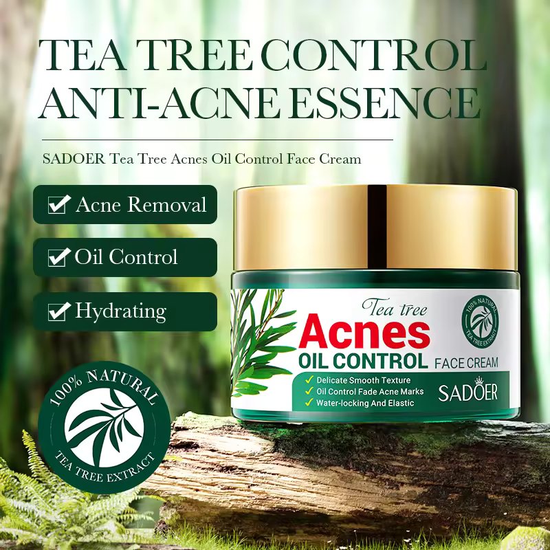 Acne Oil Control Face Cream |Pimple Remover Cream, Get Rid of Pimples Fast for Oily and Acne Prone Skin, Cruelty Free- 50g