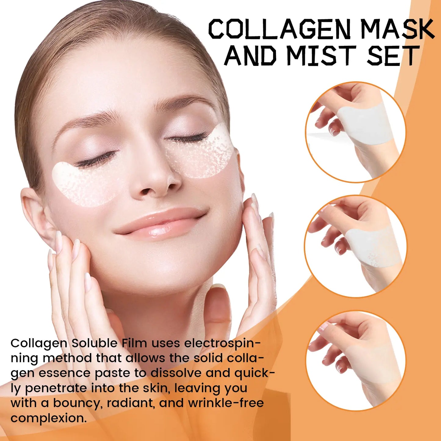Collagen Eye Mask & Mist Spray Set