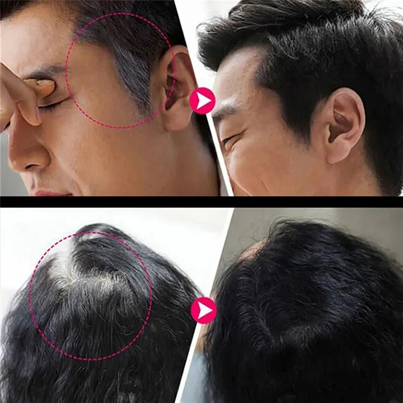 Temporary Black Hair Dye Color Stick for Covering White Hair - Grey Away Root Touchup Quick Stick – Black Hair Stick- (BUY 1 GET 1 FREE)