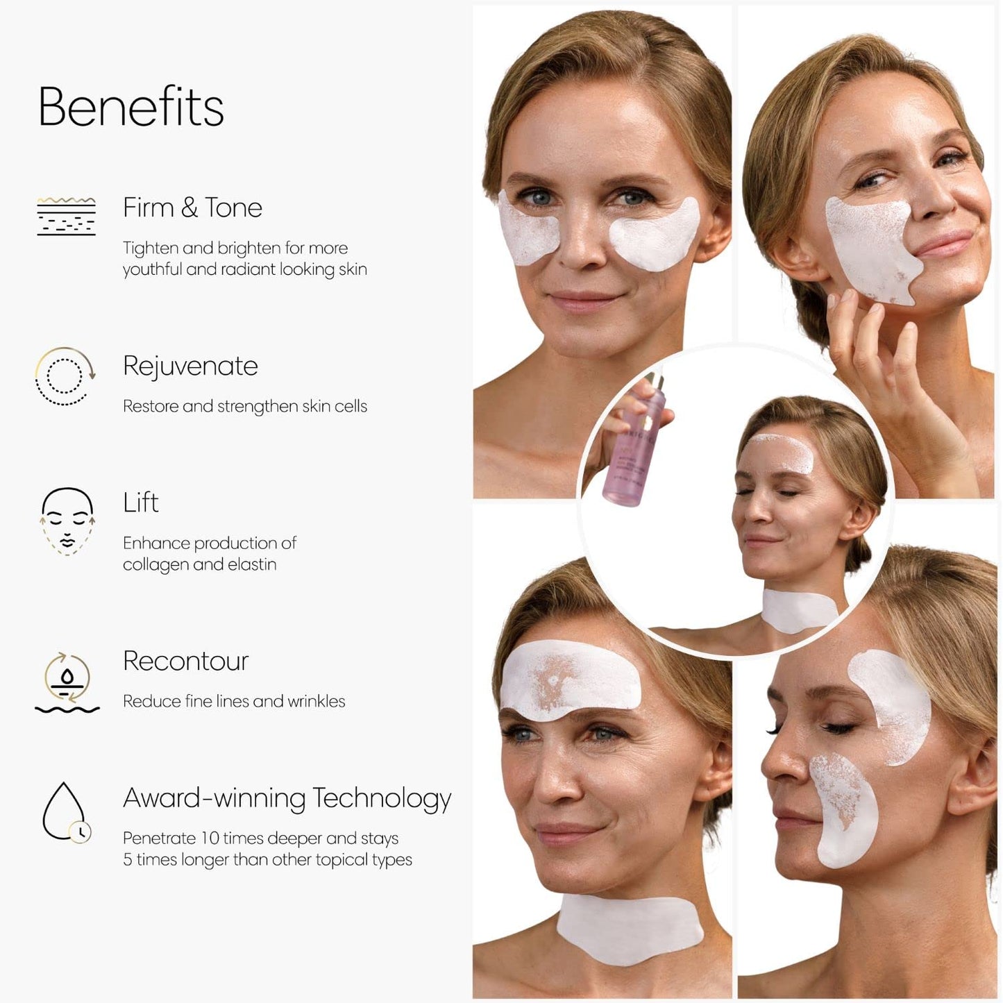 Collagen Eye Mask & Mist Spray Set